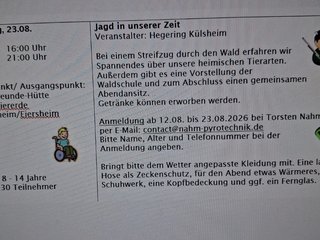 Kinderferienprogramm 2026